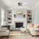 Tangier 48" 5 - Blade Crystal Ceiling Fan Flush Mount with Remote and Light Kit