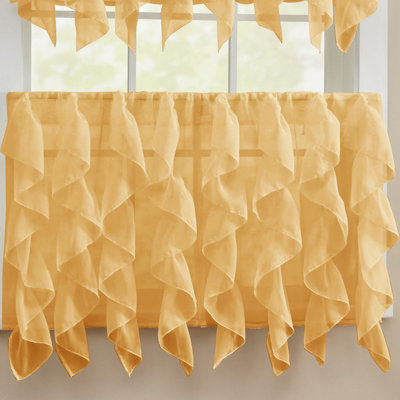 Frye Ruffled Cafe Curtain