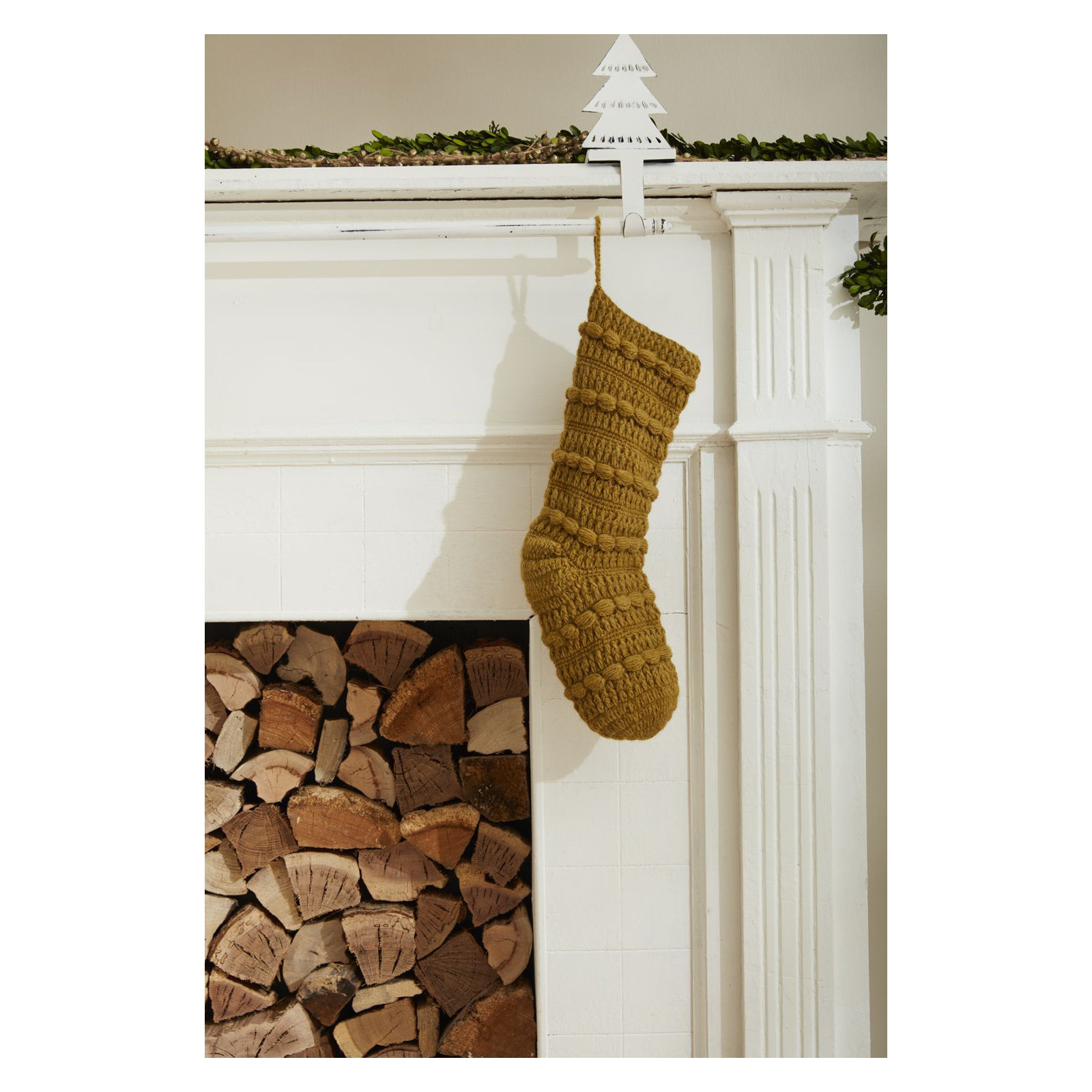 Wool Stocking, Yellow