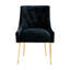 Chaise rembourrée en velours Sandstrom-1580223609