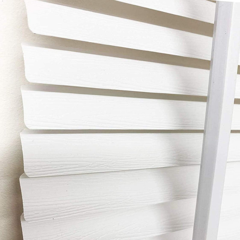 Embossed PVC Venetian Blind, 213 cm L x 120 cm W, White