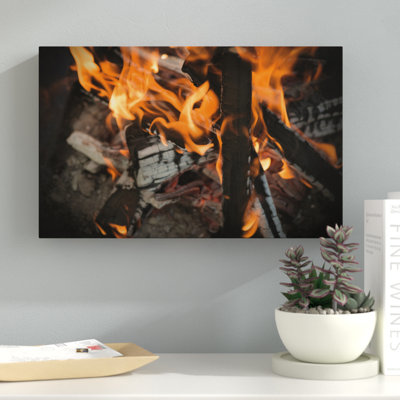«Reverie of Fire», reproduction de photo sur toile tendue