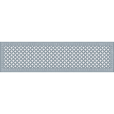 Emelye Vinyl Machine Printed Area Rug