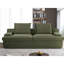 Salon 4 places - mousse complète, velours côtelé doux, ergonomique, large, sans assemblage, 90 pouces de large, canapé-lit d'assemblage, pour-1437876329