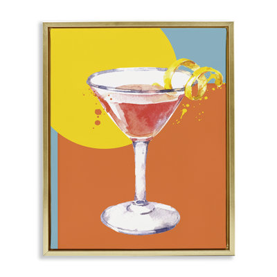 «Modern Cocktail Lemon Peel Floater» par Susan Jill