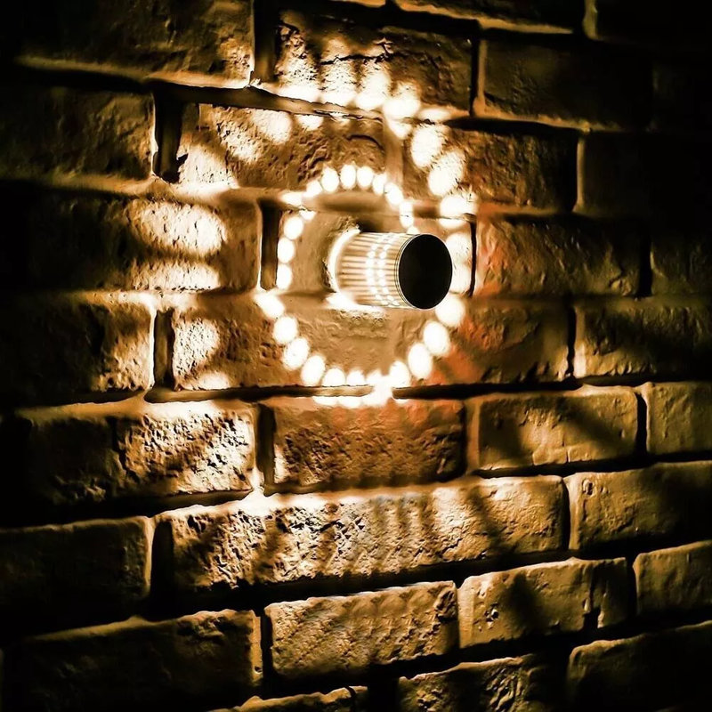 3w Spiral Led Ceiling Light Wall Sconce Lamp Porch Entrance Walkway Hotel Bar