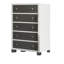 Milk Street Harper 5 Drawer Chest (Mud/snow)