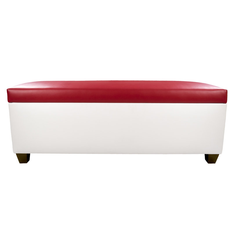 Kenley 36 Pair Shoe Storage Bench, White/Yellow