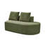 Canapé modulaire courbé de 116 po-123043701-123043703