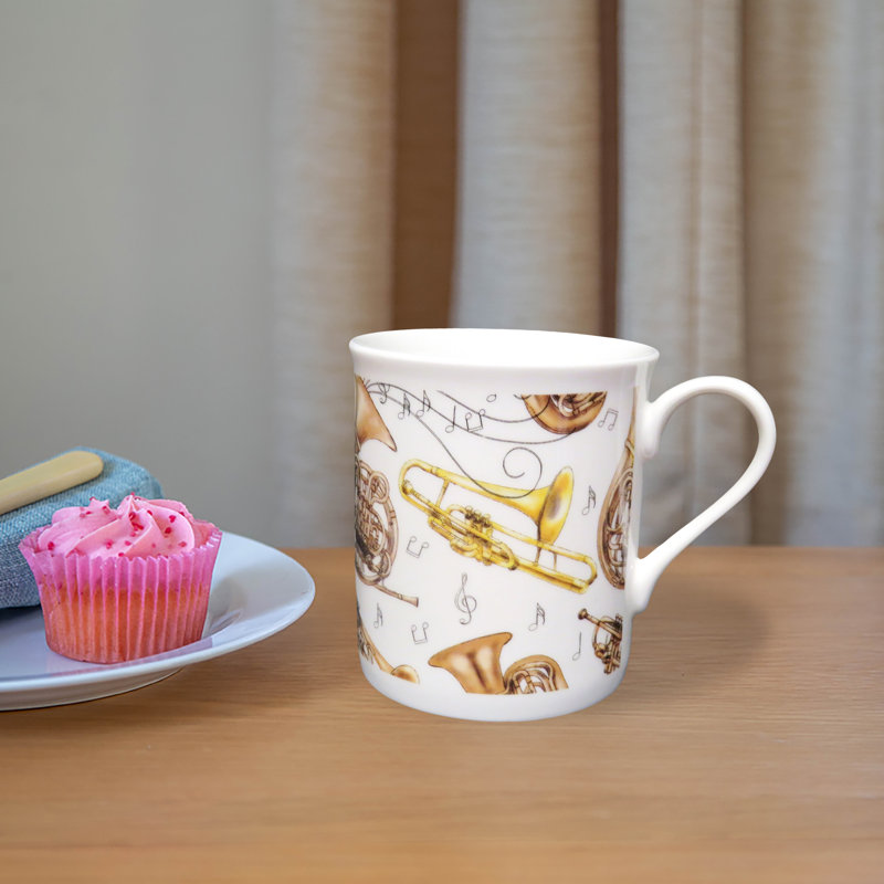 Mars Bone China Coffee Mug