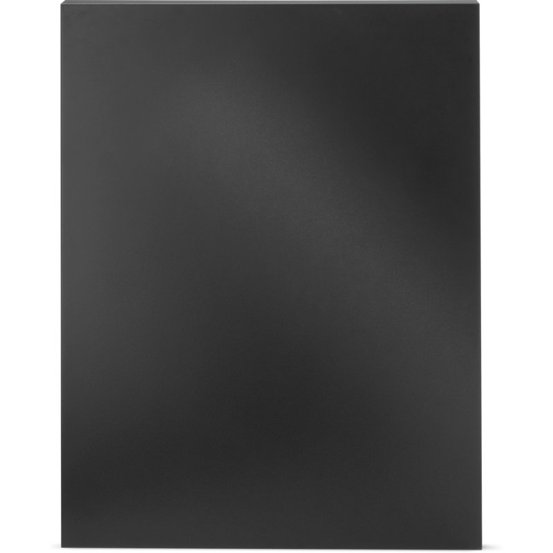 Panneau d'extrémité OASIS®, noir mat