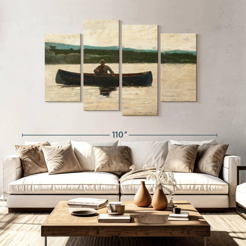 Mehar Playing A Fish, 54" H x 84" W