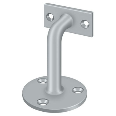 901717909B804083BFC822F903E6FD70 Handrail Brackets, 3" Projection in Brushed Chrome
