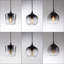 Natalina 3 - Light Matte Black Cluster Pendant