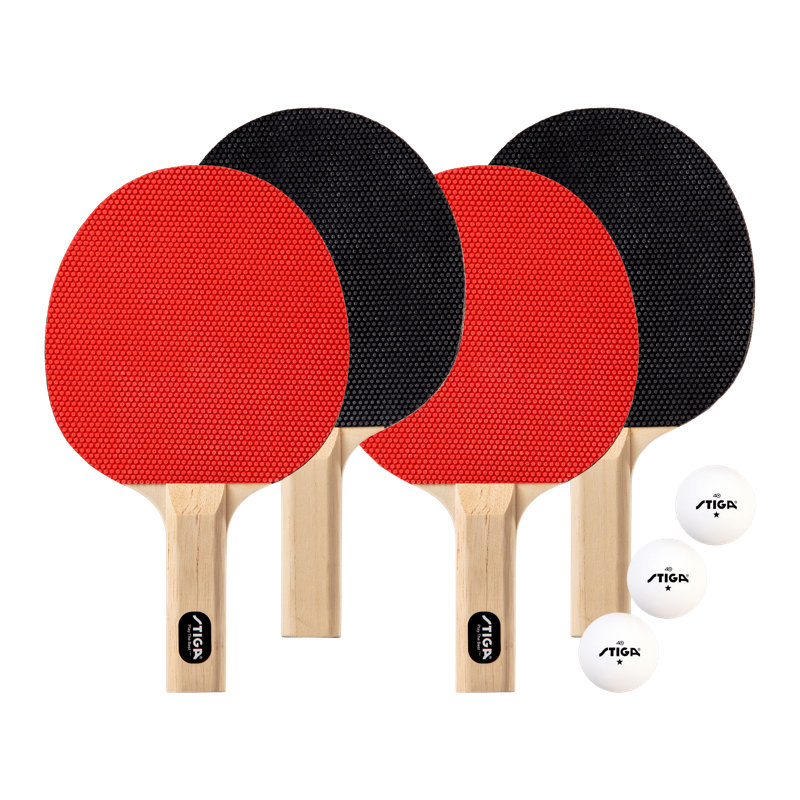 STIGA 4-Player Classic Ping Pong Set