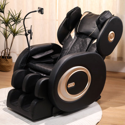 Fauteuil de massage inclinable sans gravité avec pression d'air corporelle complète