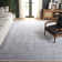 Calidia Floral Light Gray/Cream Area Rug
