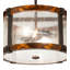 Luminaire suspendu 14 po de large Cilindro Campbell