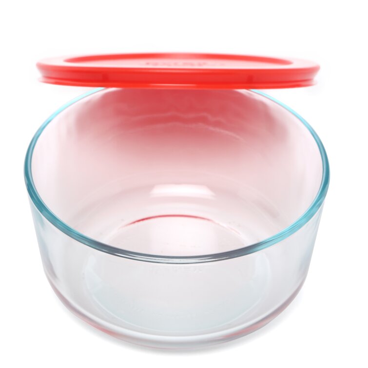 Set of 7 dishes My First Pyrex - Round Baby Food Storage Pink