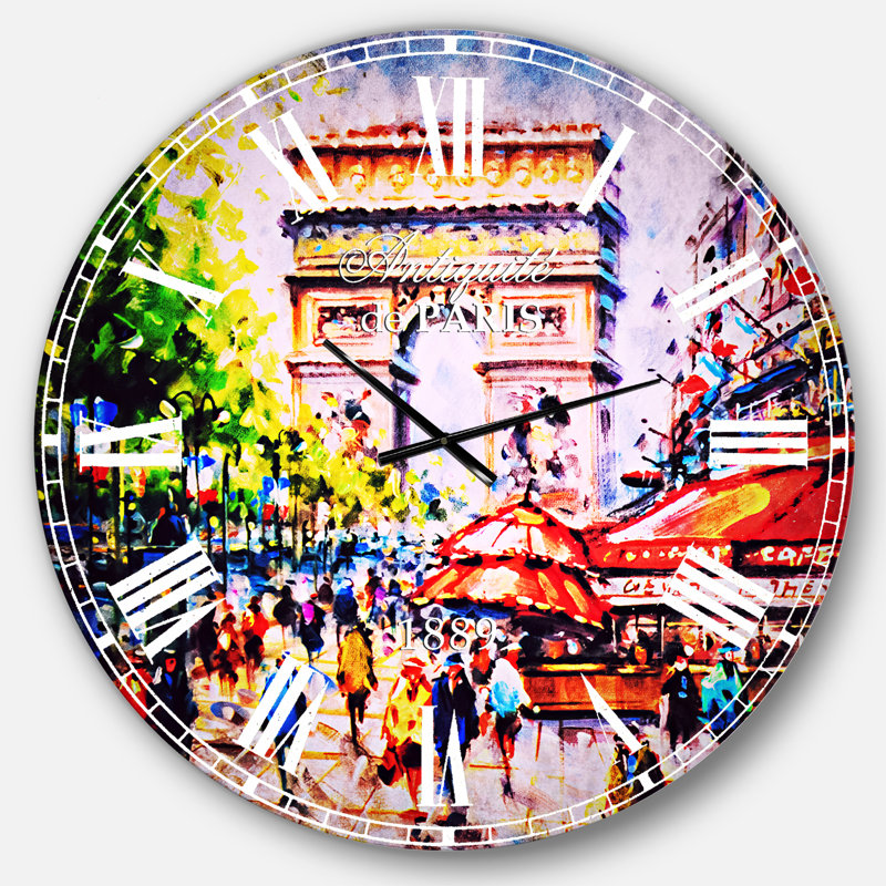 Horloge murale Swigart, Surdimensionné