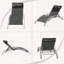 Ensemble de 2 chaises longues de piscine gris foncé (2 chaises longues)-399569860