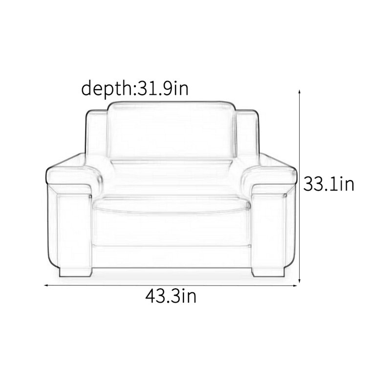 Fauteuil d'appoint moderne