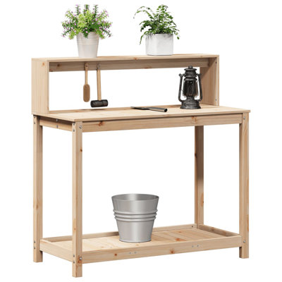 Buckhead Wood Potting Bench