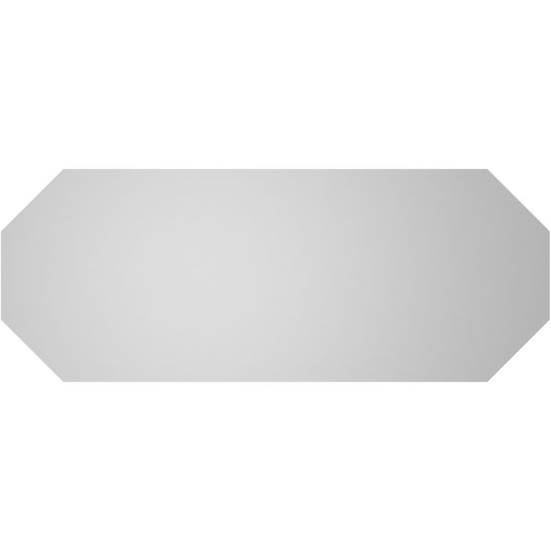 Évent horizontal gondole allongé en surface octogonal Signature, H 14 po x l 36 po x P 1 po