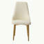Chaise parsons Anezi en beige