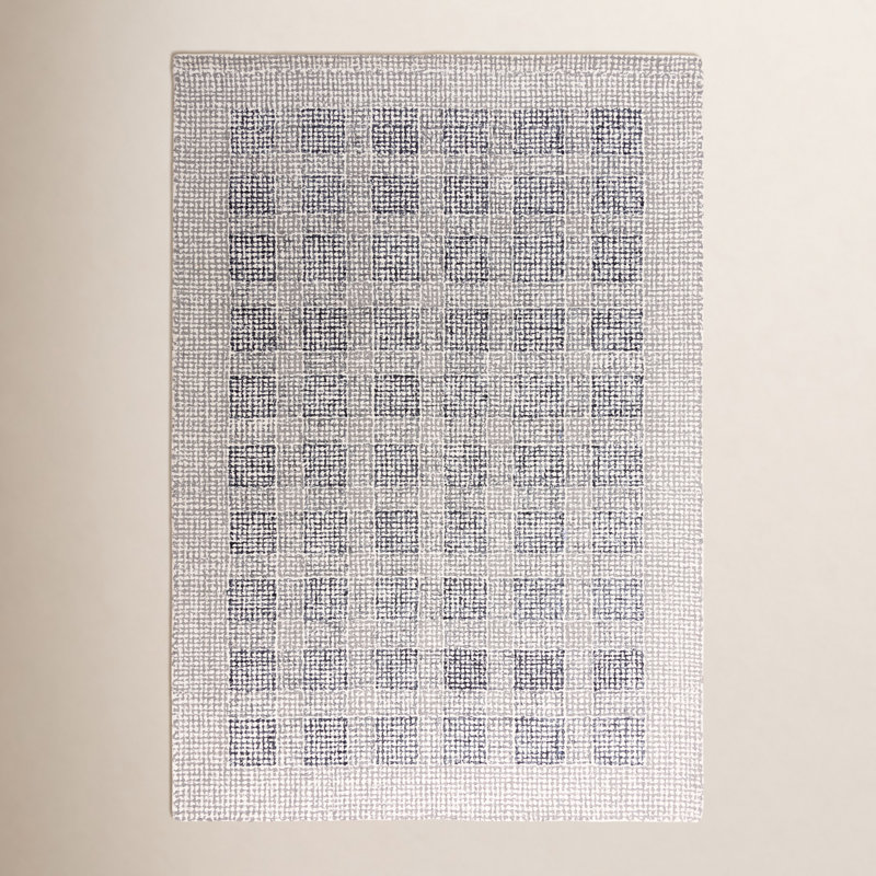 Airica Wool Geometric Indoor Rug, Rectangle 7'6" x 9'6"