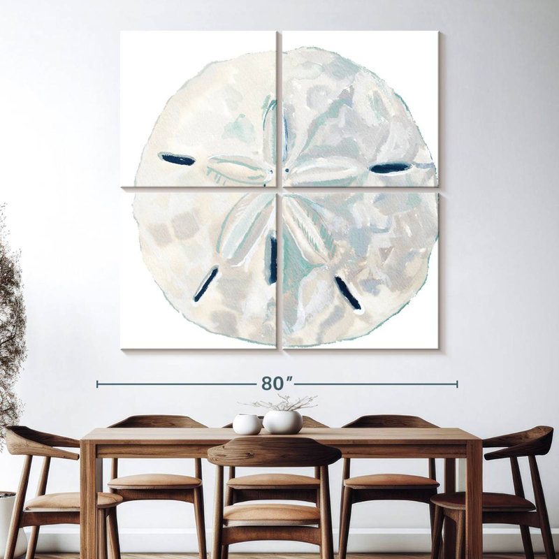 Brampt Light Sand Dollar, 74" H x 74" W
