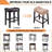 Bar Stool Cover Rectangle Set Of 4 Printed Stretch Counter Height Bar Stools Slipcovers Saddle Stool Slipcover Bench Seat Protector Backless Bar Stools Covers For Kitchen Counter
