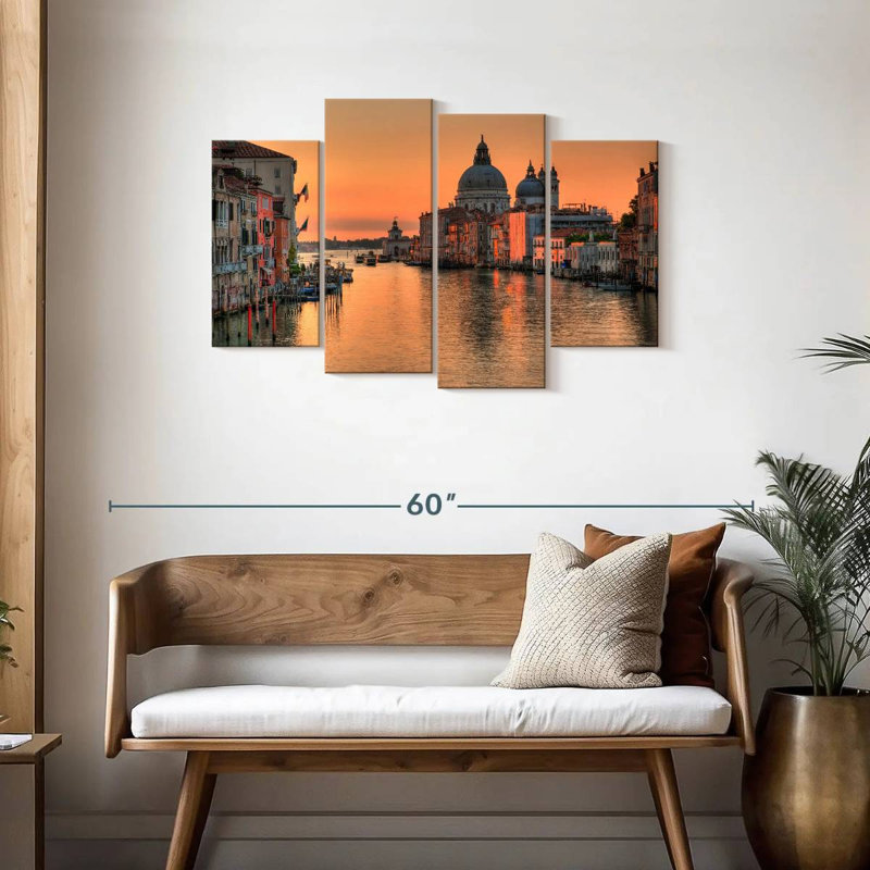 Nicci Canal Grande à Venise, H 27 po x l 43 po