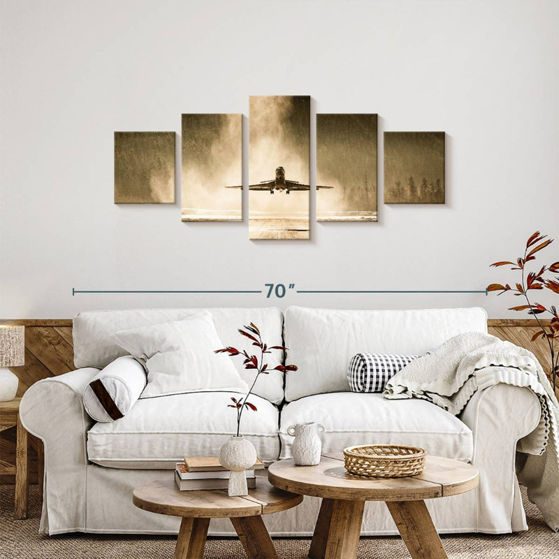 Mehar First Class Plane, 24" H x 55" W