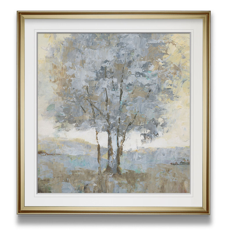 «Soft Sentinel I», reproduction d'art, H 27 po x l 27 po, Impression encadrée, Gold