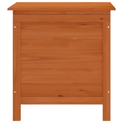 Rosalind Wheeler Conahan 50cm W Fir Solid Wood Deck Box