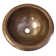 Barclay Aldo 17'' Metal Circular Bathroom Sink with Overflow