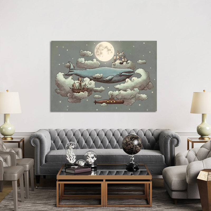 Terry Fan - Wrapped Canvas Print, 152.5 cm H x 101.5 cm W