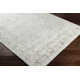Cait Floal Handmade Tufted Wool/Viscose Aqua/Light Gray/Olive Area Rug