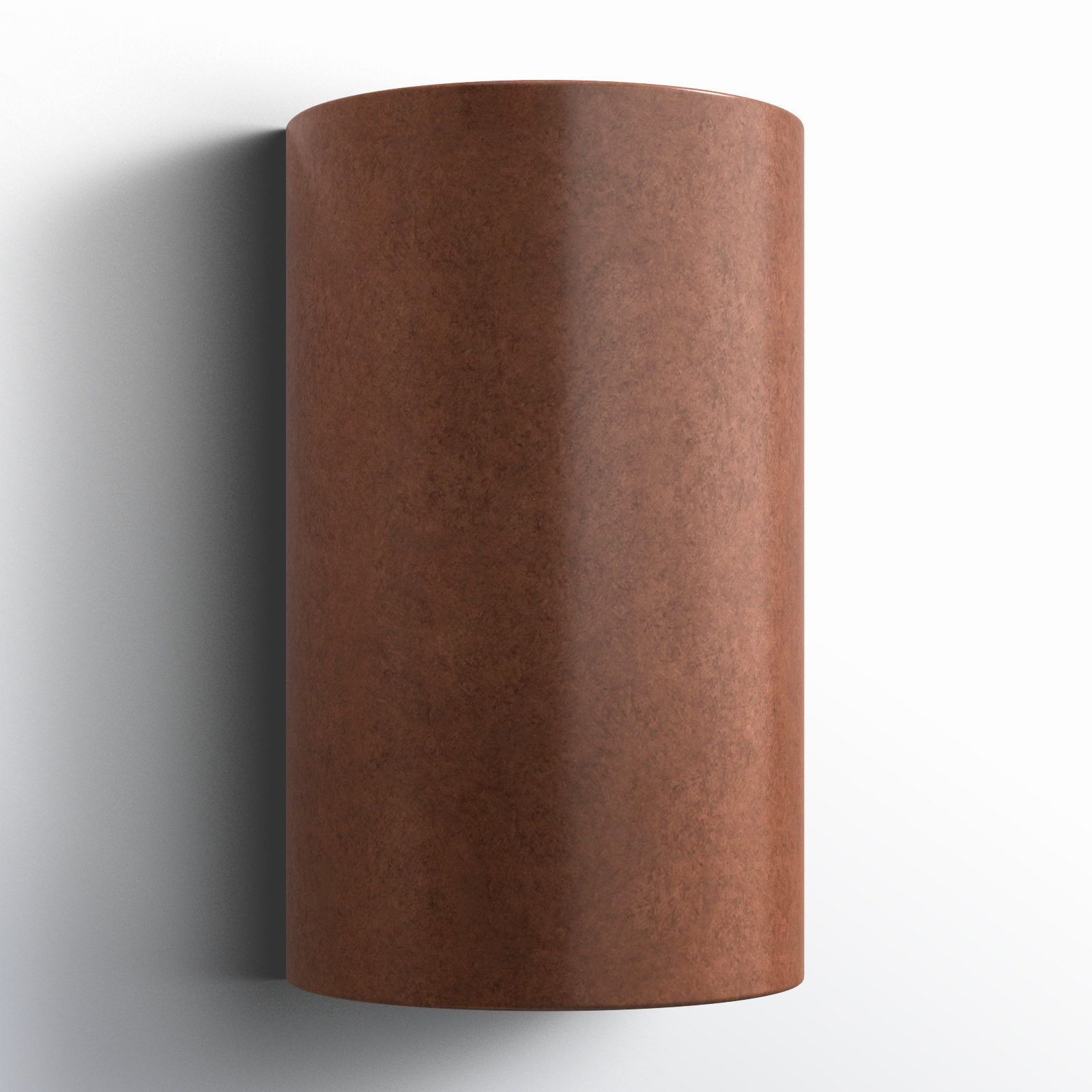Nomad Ceramic Outdoor Sconce, Antique Copper