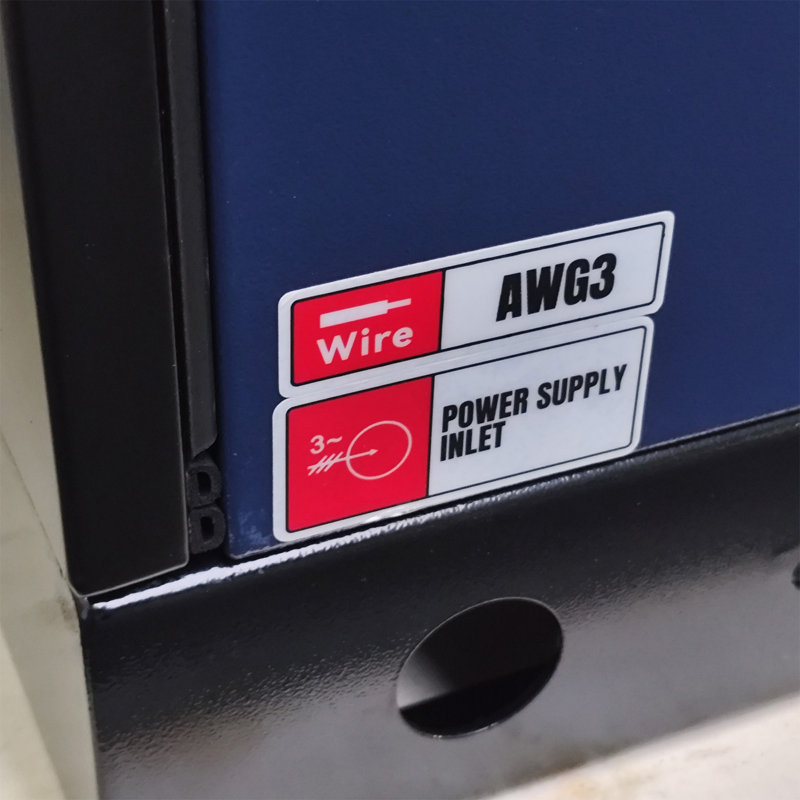 Compresseur d'air à vis rotatif 20HP, 74CFM, 125PSI, 230V 3PHase 60HZ, compresseur à vitesse fixe, qualité industrielle, système d'air comprimé robuste
