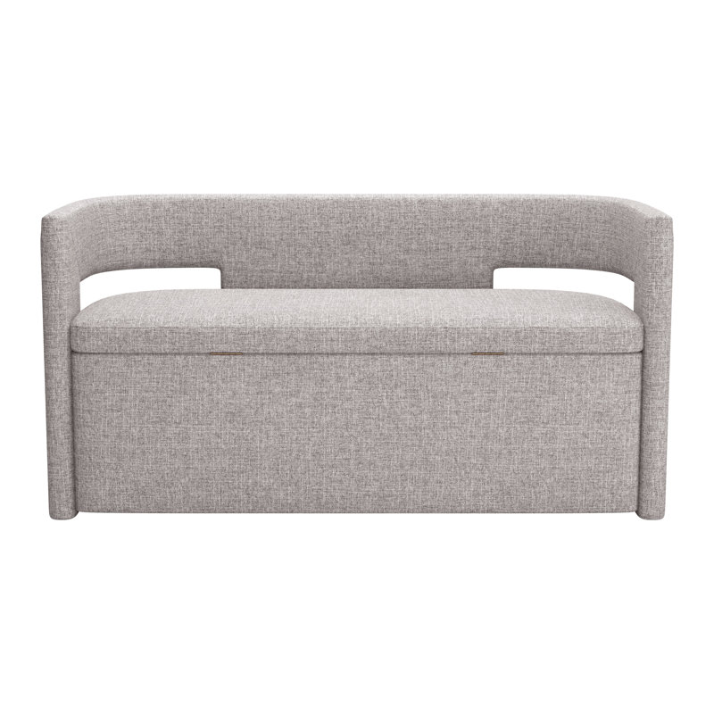 Banc de rangement Papua gris