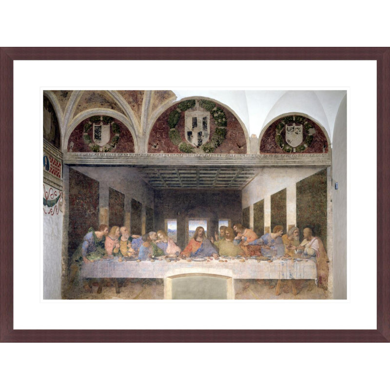 The Last Supper by Leonardo da Vinci -Framed Giclee Print, H 22,36 po x l 29,5 po