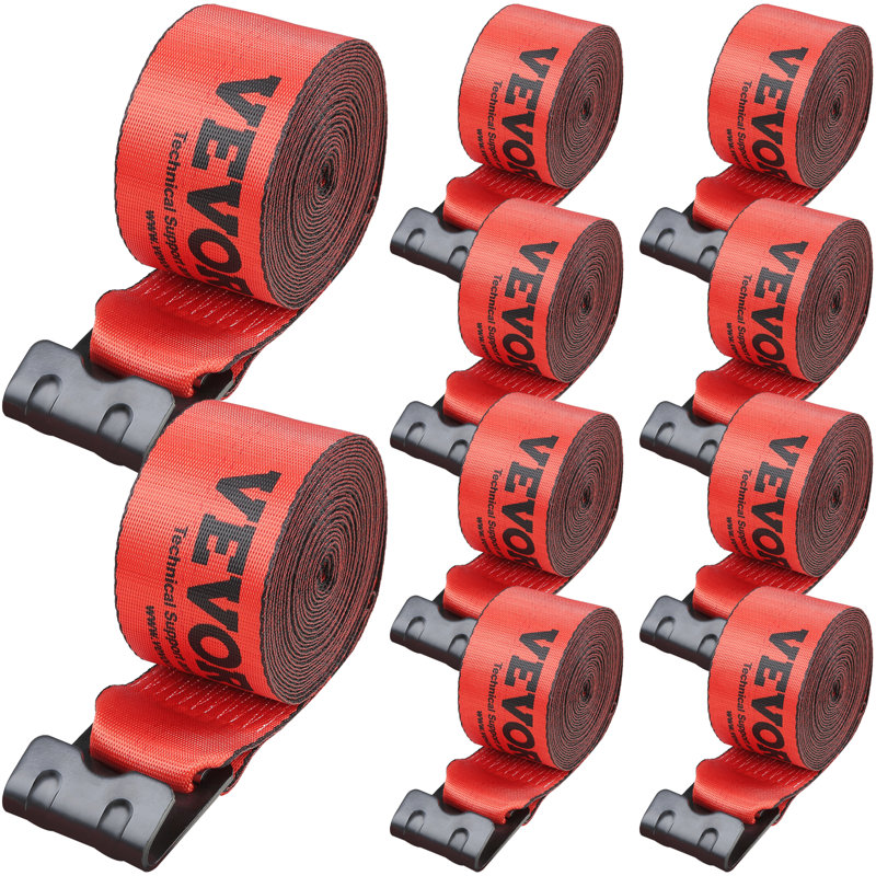 Sangles de treuil VEVOR, 4 po x 30 pi, capacité de charge de 6 000 lb