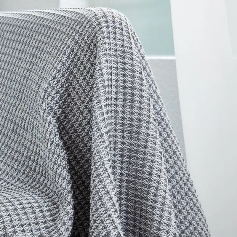 Housse pour canapé / canapé 100% coton avec housse et canapé en T, causeuse, canapé en L et canapé modulaire, Coton gris