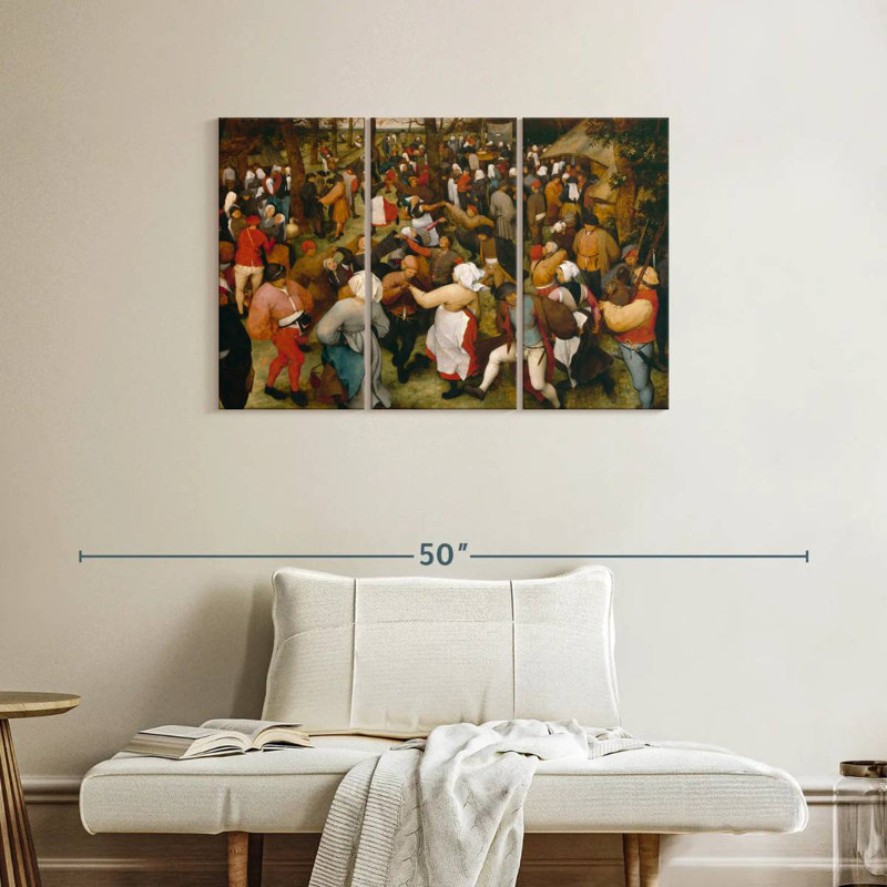 Leisha The Wedding Dance, 24" H x 38" W