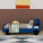 Car-Shaped Platform Bed With Wheels-461583647-461583645