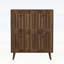Armoire à chaussures moderne avec finition rainurée verticale-827269419