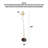 Ambient Glow Glass Shade Floor Lamp