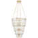 Carrier and Company Cadence Large Waterfall Chandelier